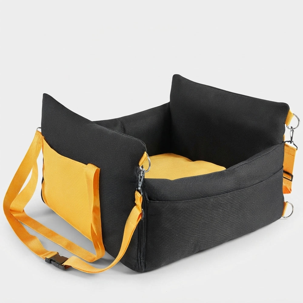 Dog Booster Car Seat Pet Car Seat for Small Dog up to 25lbs Black