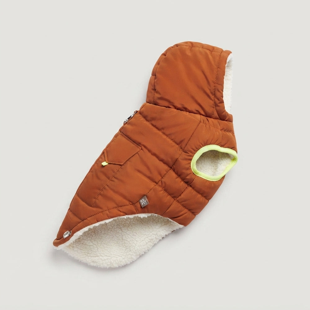 GF Pet Puff Parka Hazel | Snuggly Warmth for Cold Days